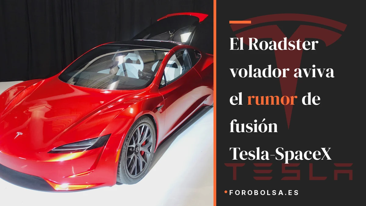El Roadster volador aviva el rumor de fusión Tesla-SpaceX