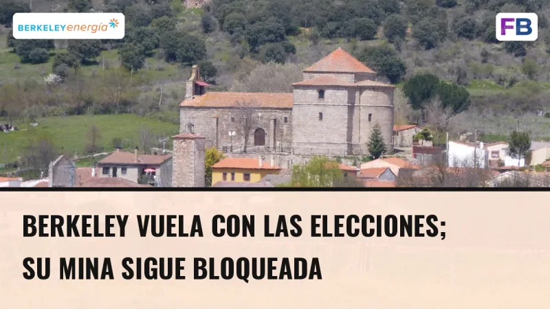 Berkeley vuela con las elecciones; su mina sigue bloqueada