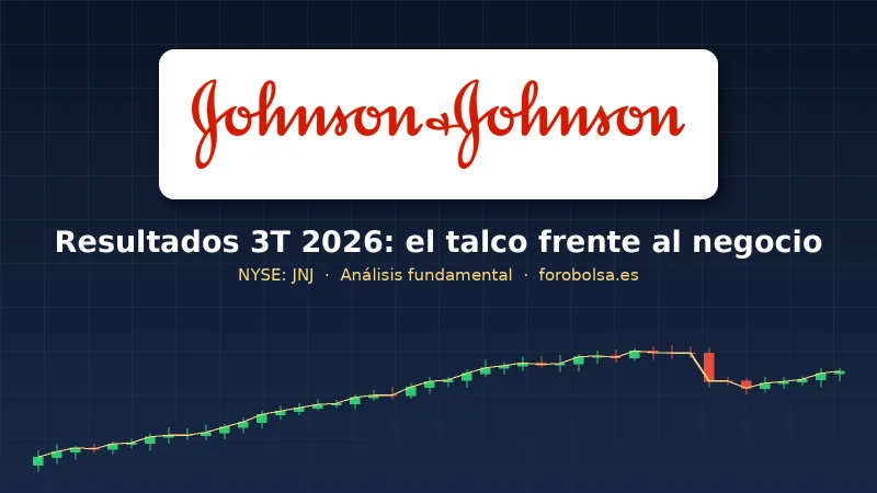 Johnson & Johnson: el talco hunde el beneficio un 96%, pero lo que castiga la bolsa es MedTech
