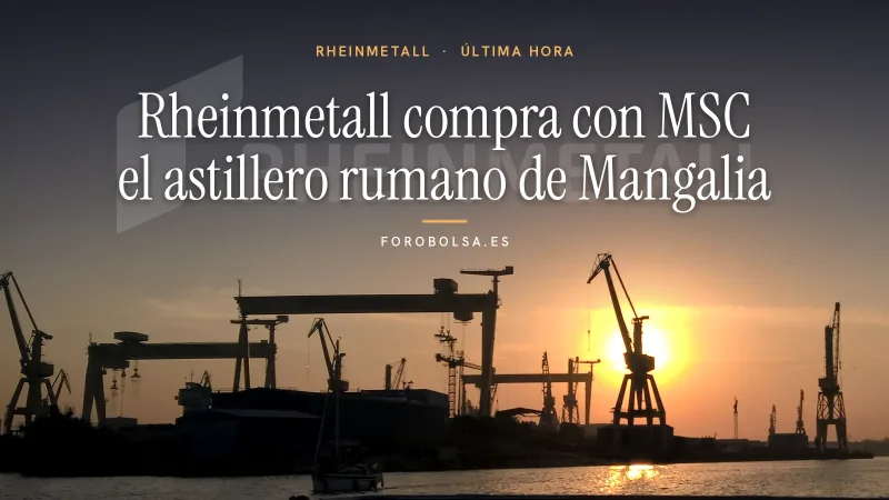Rheinmetall compra con MSC el astillero rumano de Mangalia