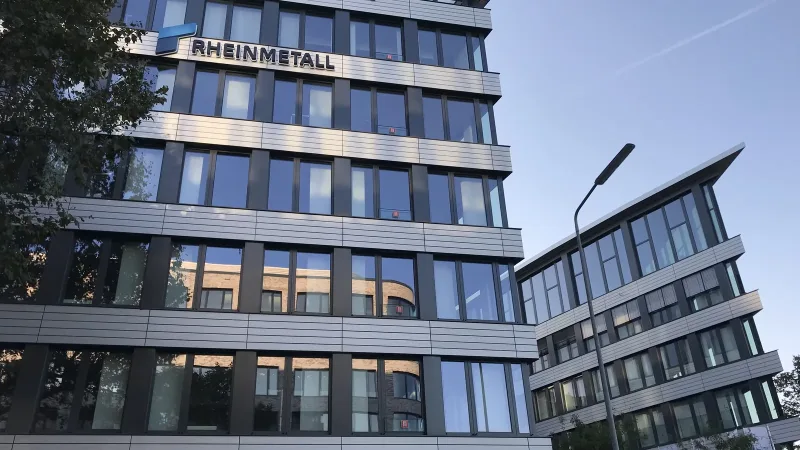 Rheinmetall cae un 3% por la cumbre que propone Putin