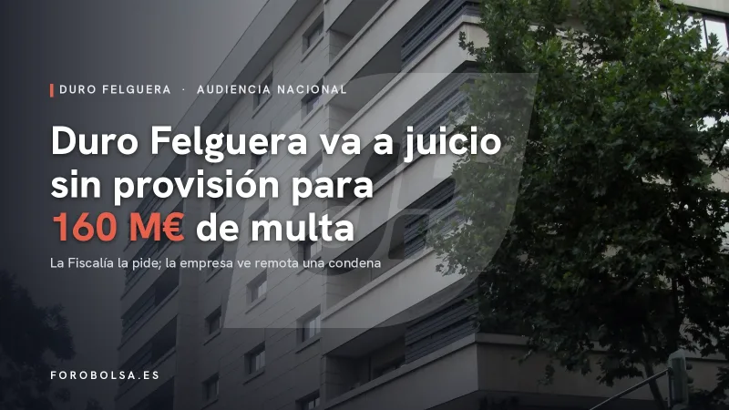 Duro Felguera va a juicio sin provisión para 160 M€ de multa